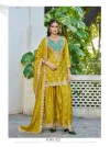 1119 To 1122 Qayamat Chinon Embroidery Sharara Suits